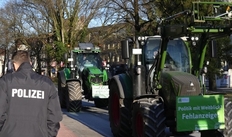 Treckerdemo, Generalstreik