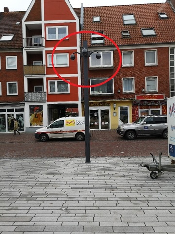 Videoüberwachung, Emden, Neuer Markt