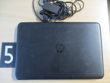 schwarzes hp laptop, hp notebook